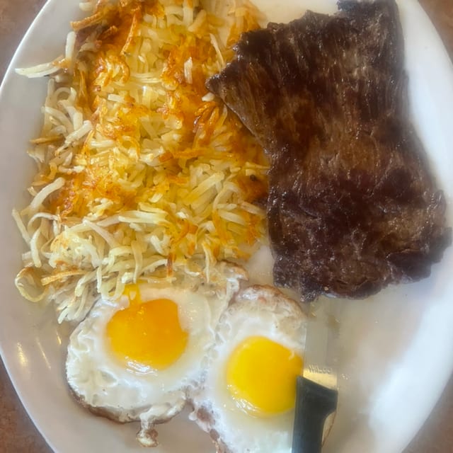2 Egg Special & Steak.
