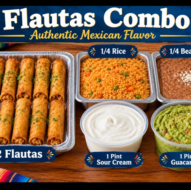 Family Pack #2 (12 Flautas).