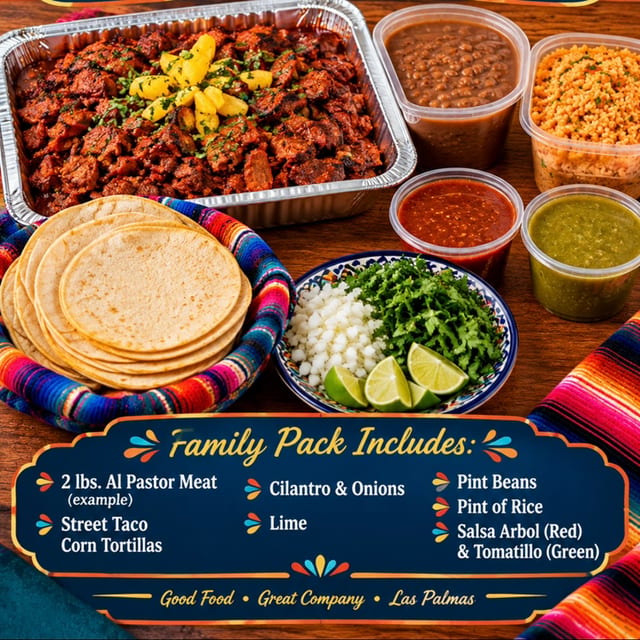 Las Palmas Family Pack.