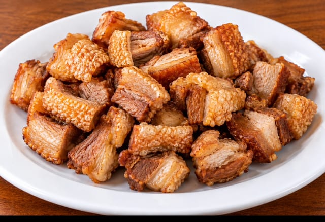 Side of Chicharrones.