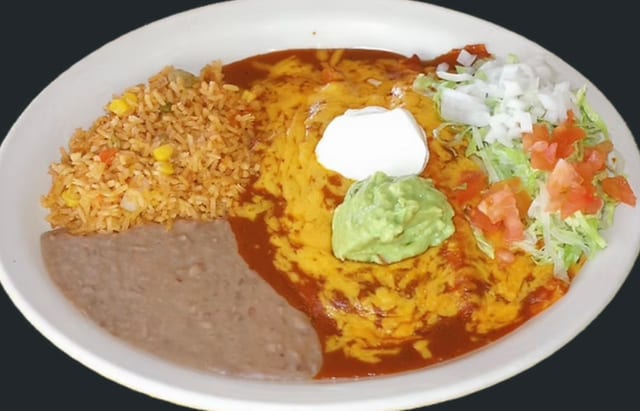 Enchiladas Supreme.