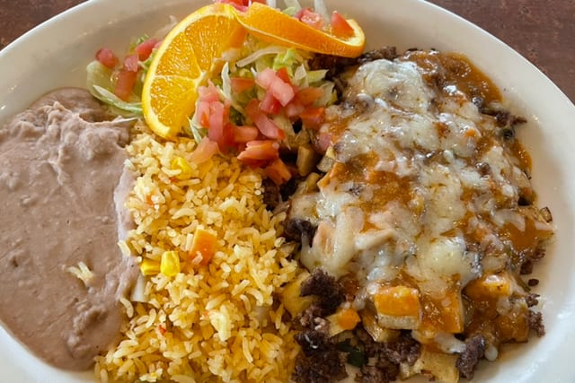 Hamburger Steak.