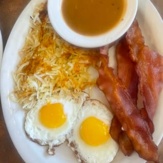 2 Egg Special & Breakfast Meat