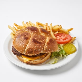 Cheeseburger & Fries