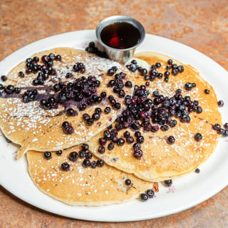 Stack of Blueberry Pancakes
