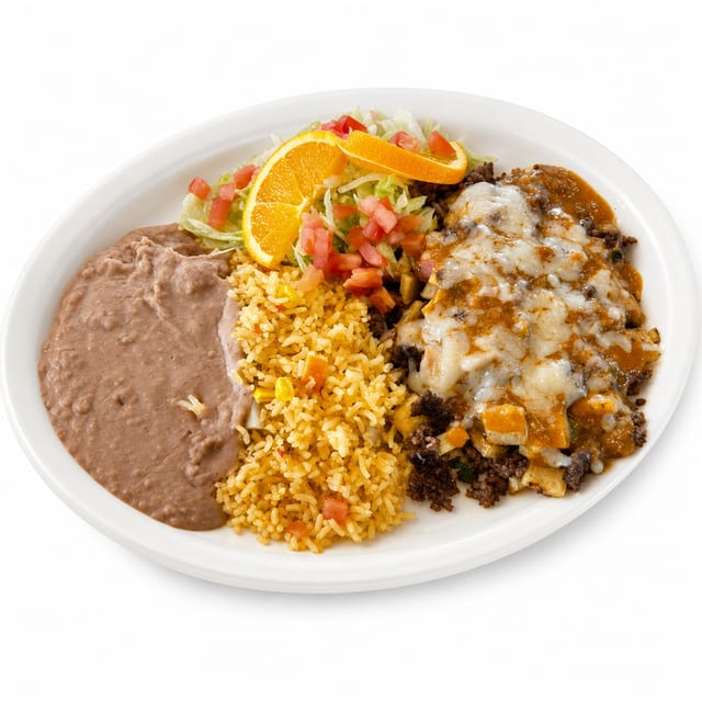 Hamburger Steak.